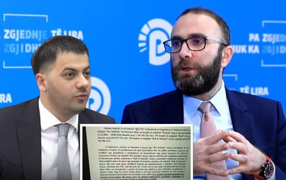 “Genocid ndaj buxhetit të shtetit”, Bardhi: Agasi përfitoi 30.2 mln euro nga AKSHI për 9 muaj