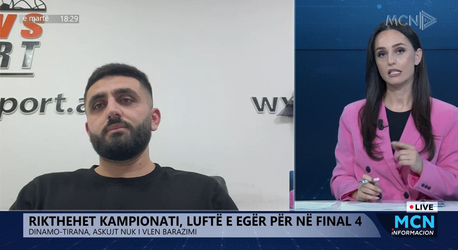 Kampionati/ Rajta: Dinamo nuk është në formën më të mirë. Deklarata e trajnerit të Tiranës i demoralizoi më shumë lojtarët (VIDEO) 