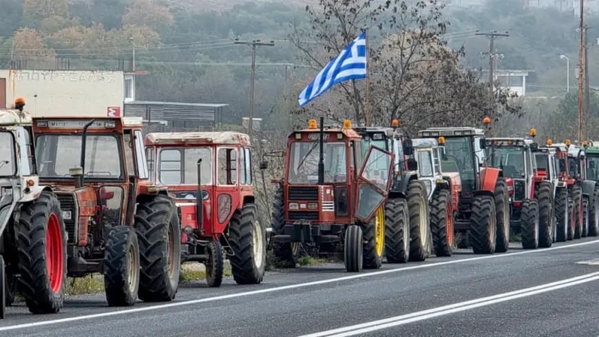 Protesta e fermerëve bllokon sot aksin rrugor Kakavijë-Janinë