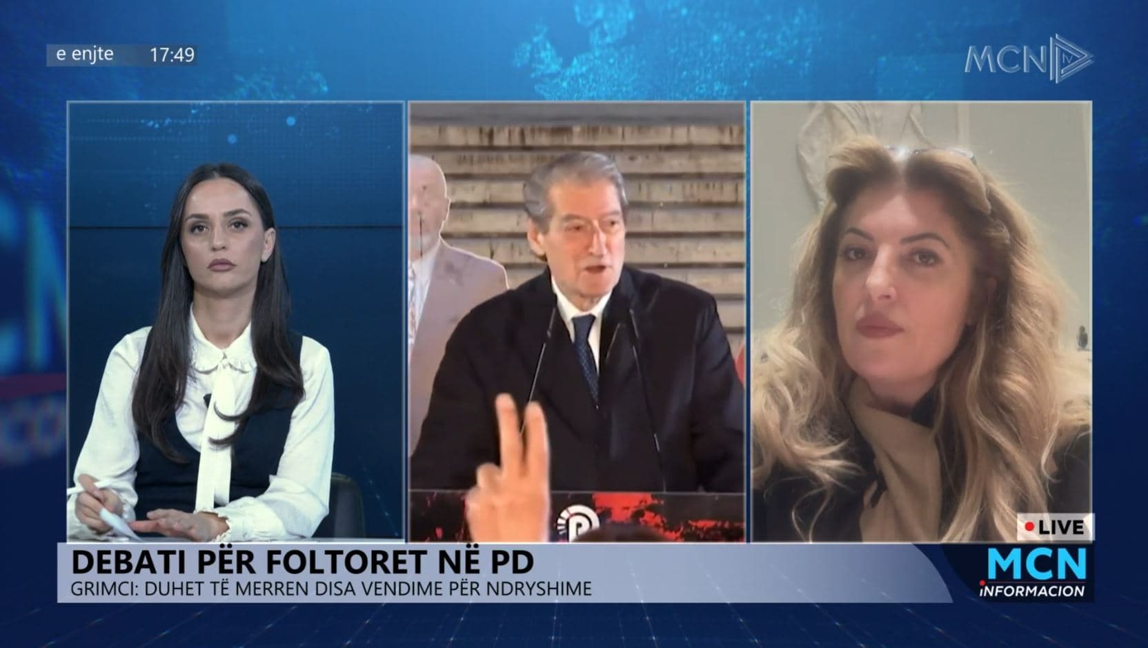 Lëvizja e Salianjit, Grimci: Axhendë personale, reformimi i partisë bëhet përmes strukturave 