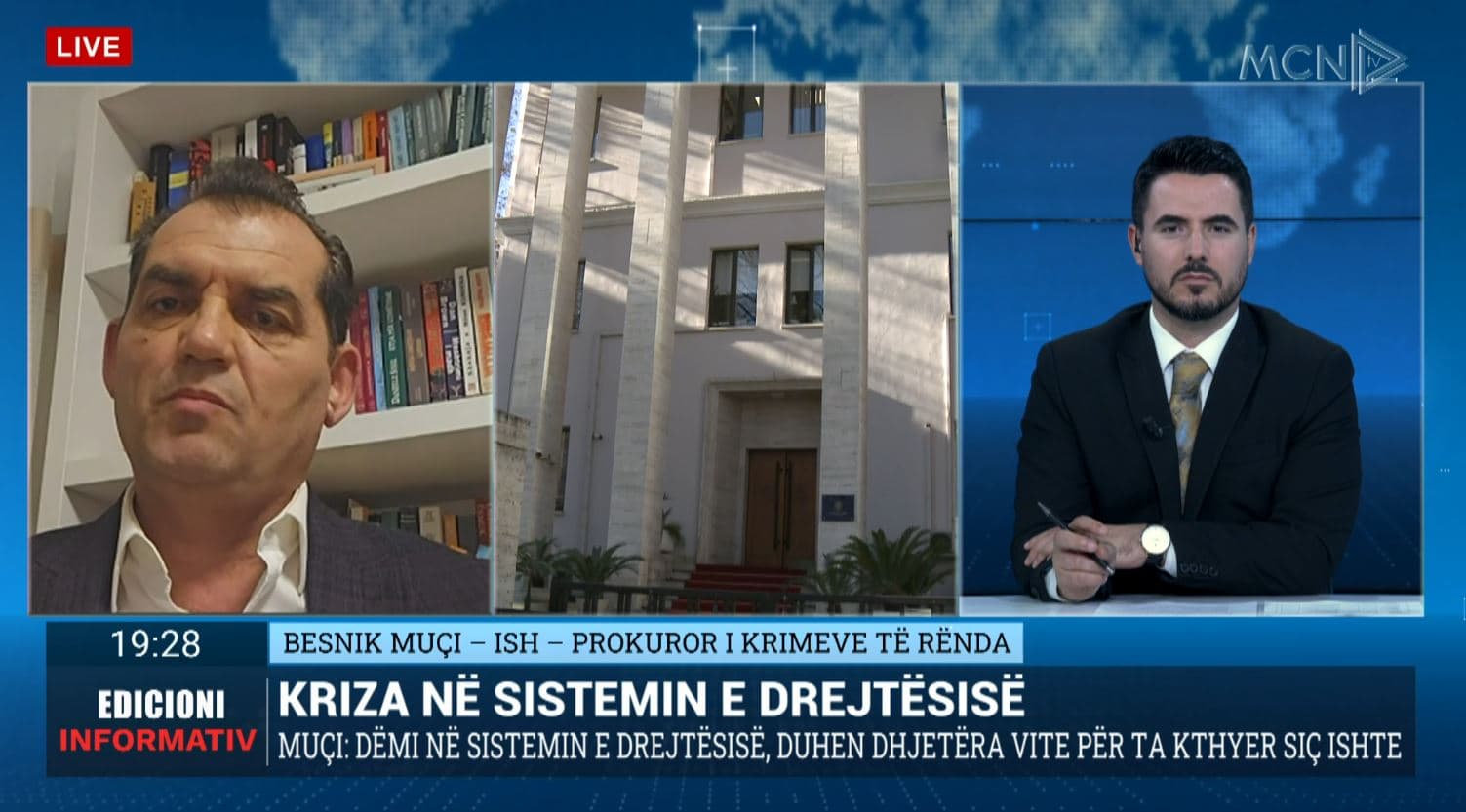 Analiza e Sadushit, Muçi: Për herë të parë pranohet publikisht kolapsi i drejtësisë nga vetë hartuesi i Reformës (VIDEO)