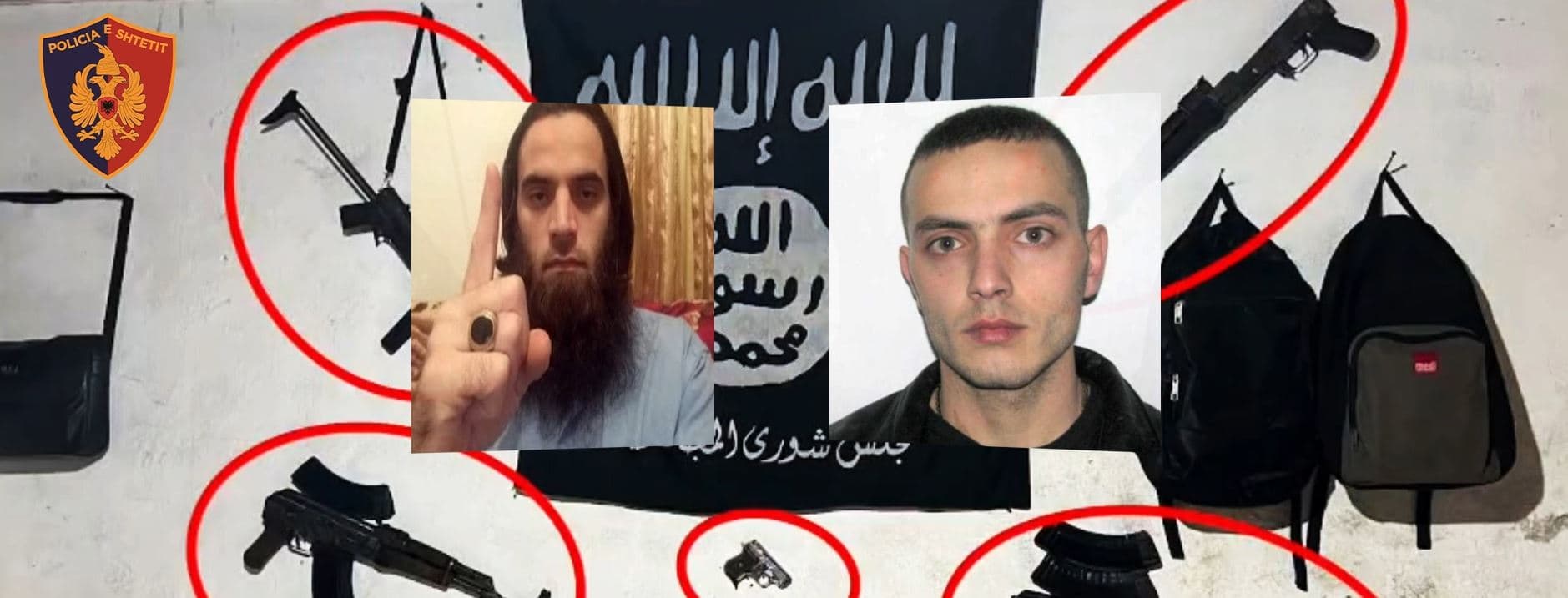 Policia troket në “kullën” e ngujimit/ Erzen Uka dhe Julian Cumraku 12 orë rezistencë, RENEA zbulon municionin luftarak dhe flamurin e ISIS