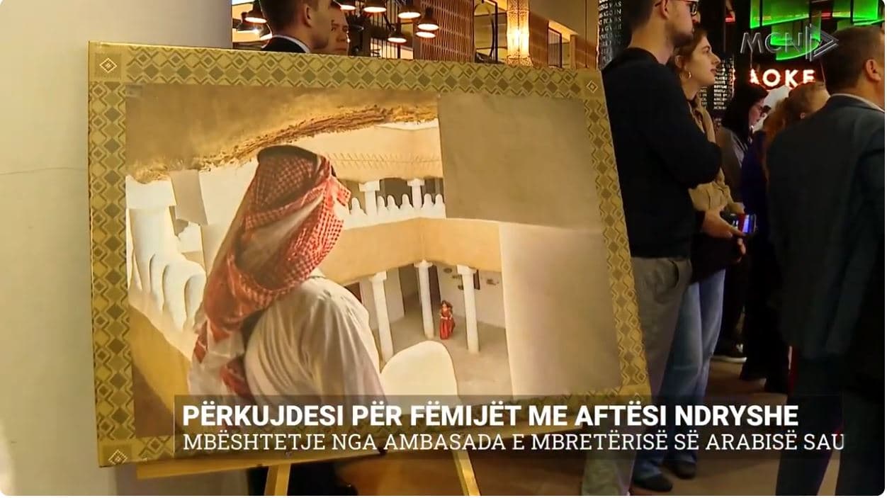 Përkujdesi për fëmijët me aftësi ndryshe. Mbështetje nga Ambasada e Mbretërisë së Arabisë Saudite