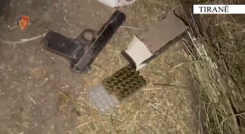 Sekuestrohen armë zjarri e kokainë në Tiranë/ Dy persona bien në prangat e policisë 