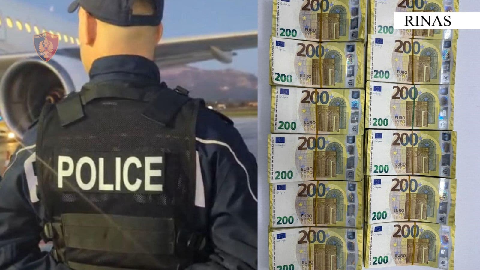 Tentoi të hynte në Shqipëri me 240 mijë euro të pa deklaruara, procedohet 36-vjeçari