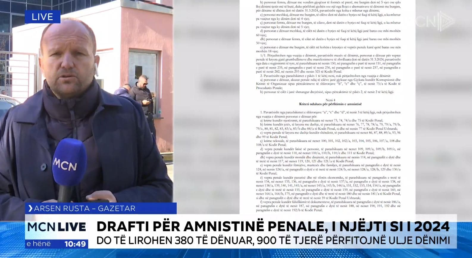 Amnistia penale/ Lirohen menjëherë 380 të dënuar. Përjashtohen të dënuarit për korrupsion, përparësi të miturit (VIDEO)