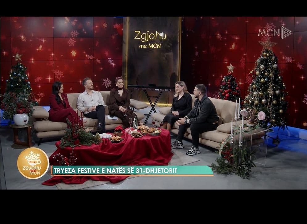Tryeza festive e 31 dhjetorit/ Amvisa Koldashi dhe baristi Mandis zgjidhin dilemat, darkë në shtëpi apo në restorant?