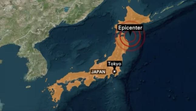  Alarm për tsunami në bregun lindor të Japonisë pas tërmetit 7.6 ballë