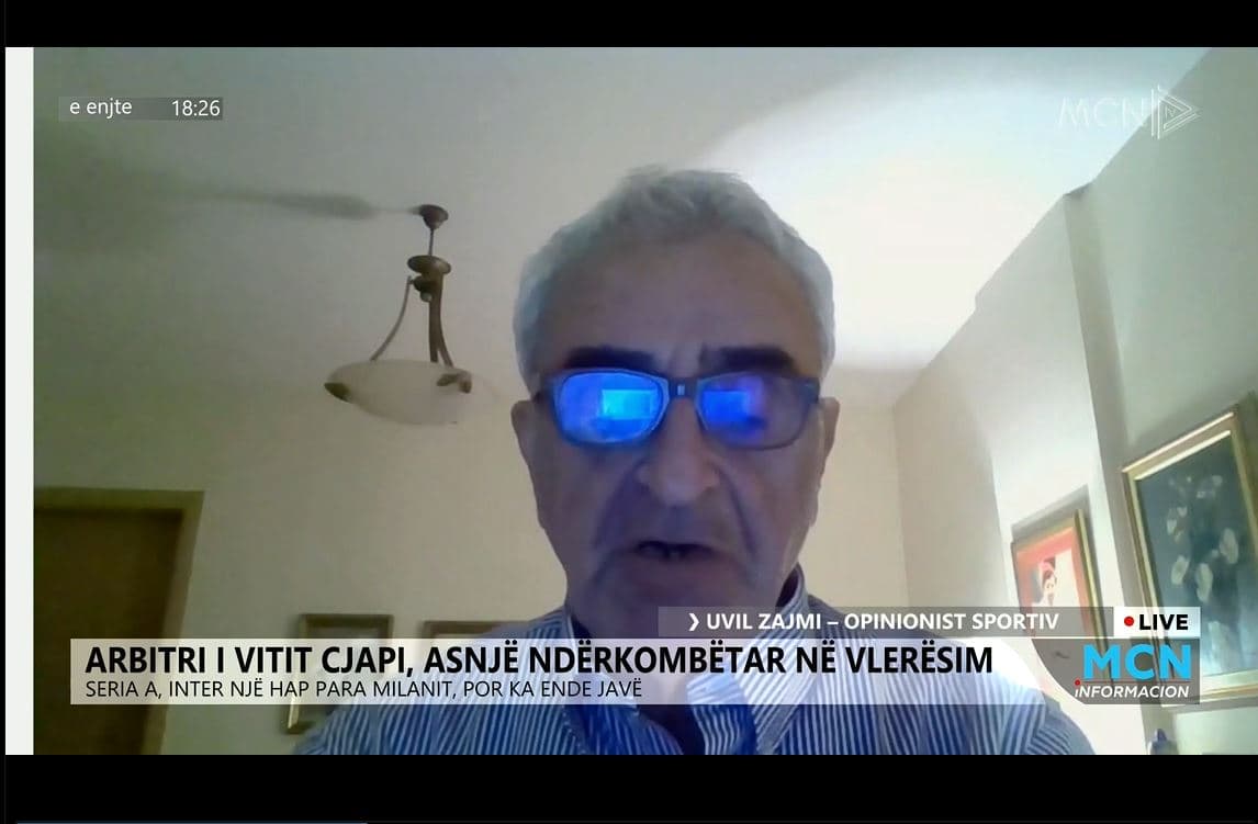 Kreshnik Cjapi shpallet “Arbitri i Vitit”/ Zajmi: Arbitër që jep siguri dhe garanci në ndeshjet që drejton