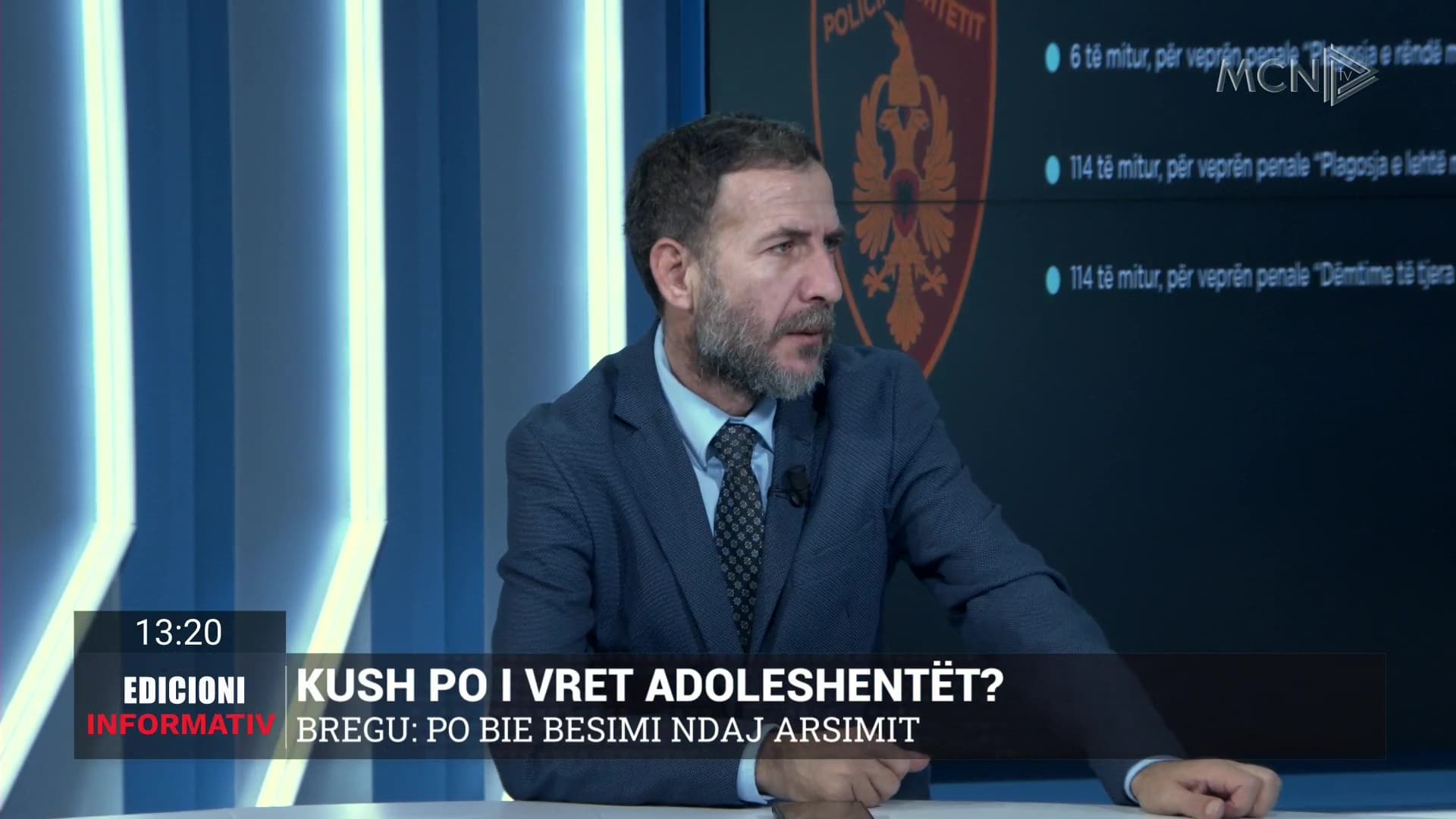 Kush po i vret adoleshentët? Bregu: Fajin e kemi të gjithë, por policia është e para (VIDEO)
