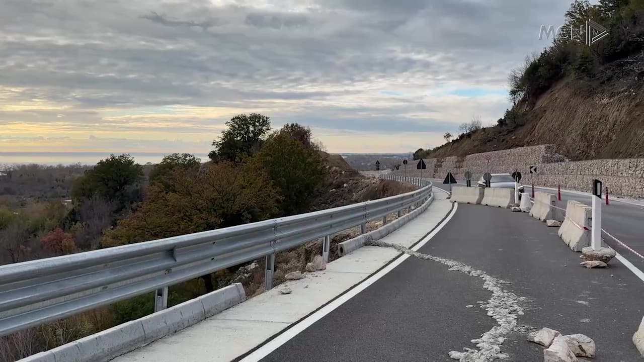 Shembet rruga Shëngjin-Velipojë / U inagurua në pranverë, automjetet qarkullojnë vetëm në një korsi (VIDEO)