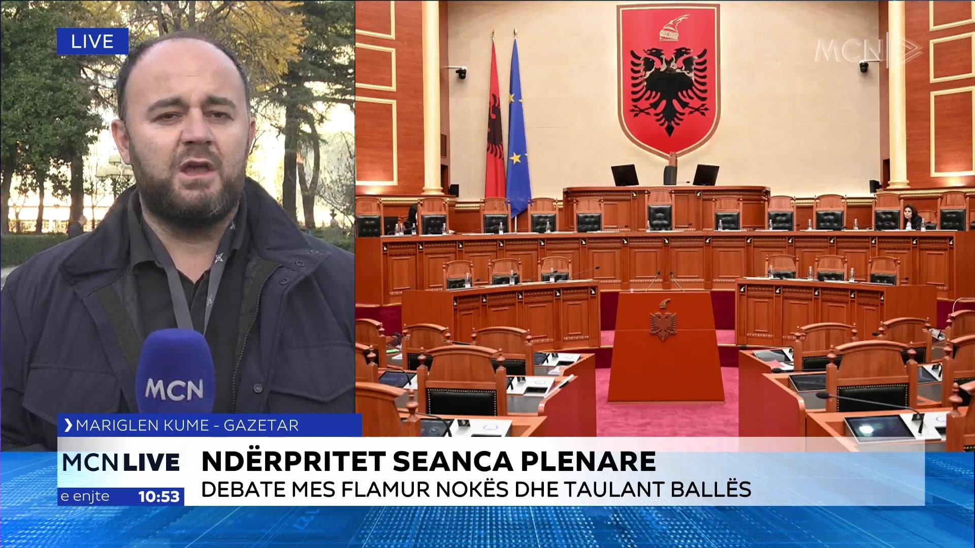 Ndërpritet seanca plenare/ Përplasje mes Flamur Nokës dhe Taulant Ballës (VIDEO)