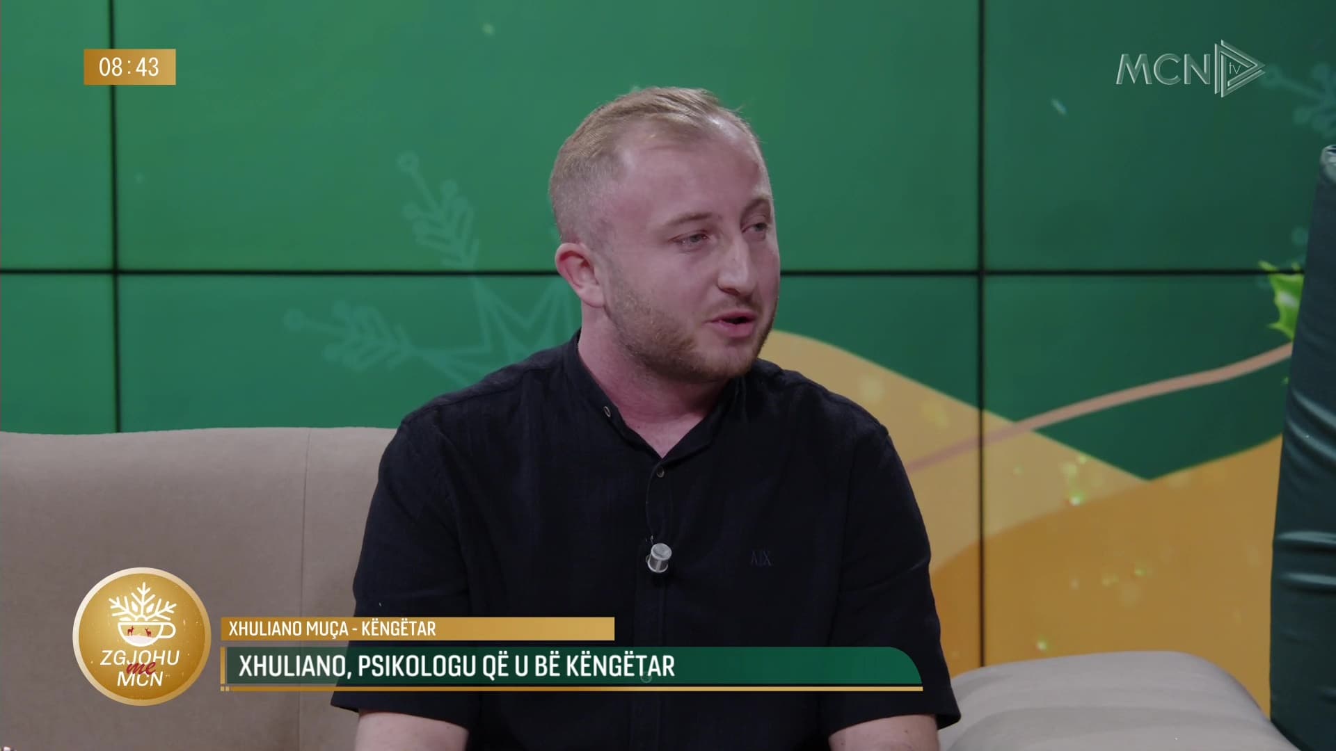 Nga studimet për psikologji e kuzhinë, Xhuliano Muça rrëfen pasionin e tij për muzikën