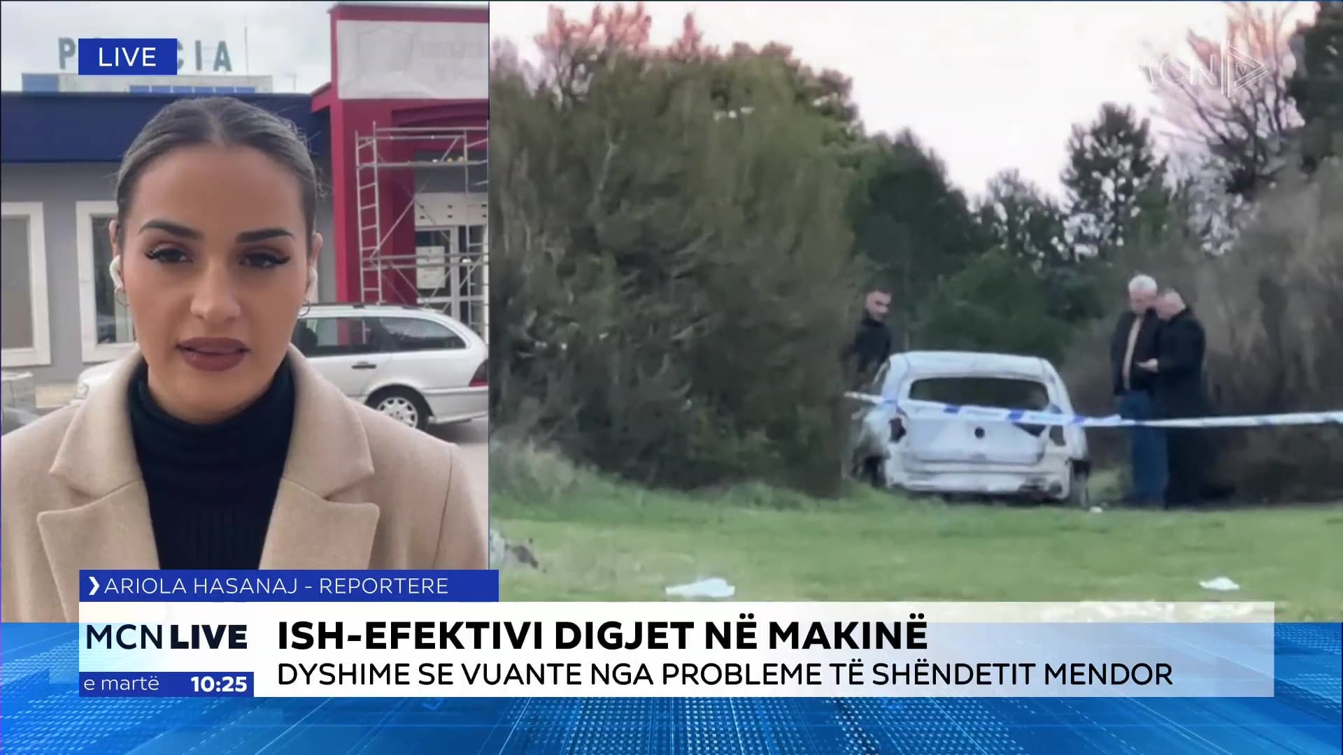 Ish-efektivi gjendet i djegur në makinë në Llogara/ Hasanaj: Po hetohet pista e vetëvrasjes, vuante nga depresioni (VIDEO)