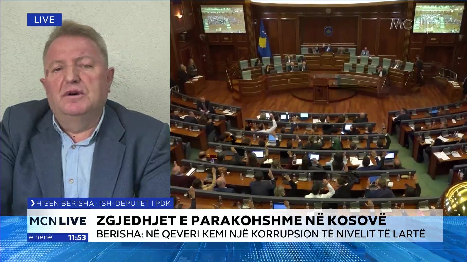 Zgjedhjet e parakohshme/ Berisha: Kosova ka nevojë këtë herë për më shumë unitet dhe vizion, që Kurti nuk e ka ofruar (VIDEO)