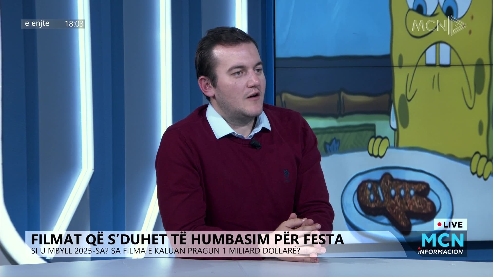 Filmat që s’duhet të humbasim për festa/ Sinakoli: “SpongeBob” dhe “The Housemaid”, filmat e fundit të 2025