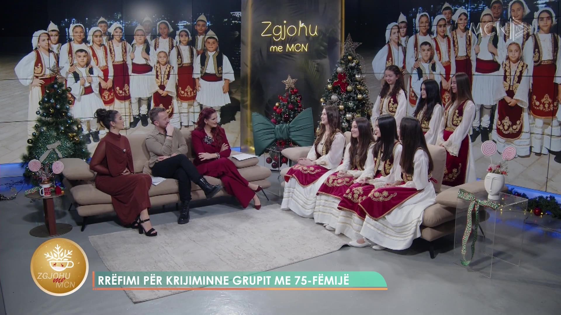 Ansambli Libohova ‘pushton’ “Zgjohu me MCN”: Ja si u krijua grupi me 75 fëmijë të dedikuar për trashëgiminë kulturore