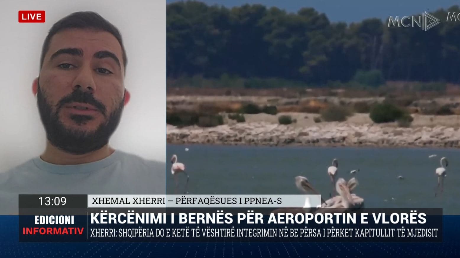 Xherri: Punimet në aeroportin e Vlorës ndotin mjedisin, Shqipëria do e ketë vështirë integrimin në BE (VIDEO)