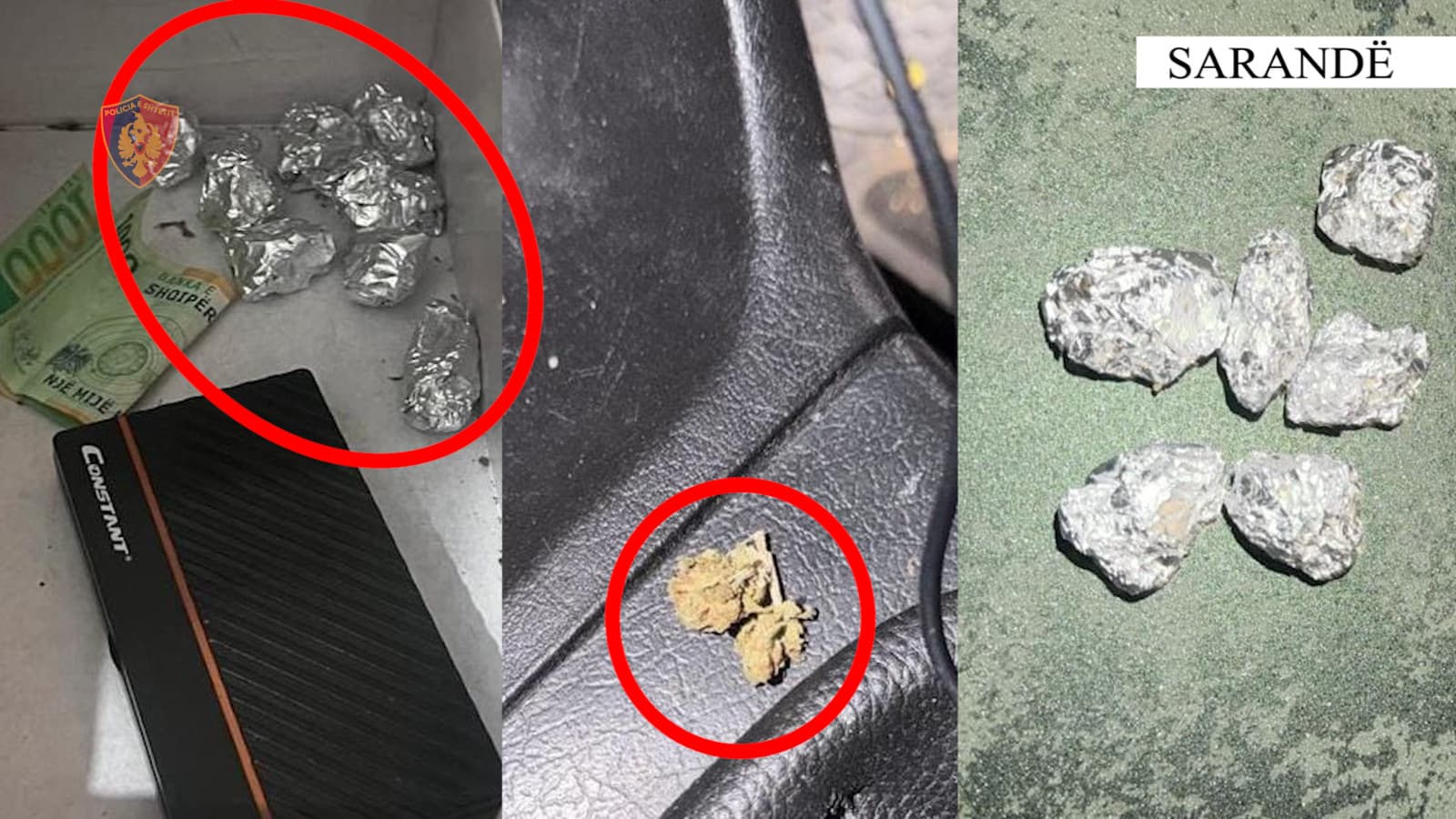 Kapet duke shitur kanabis, arrestohet 30-vjeçari në Sarandë