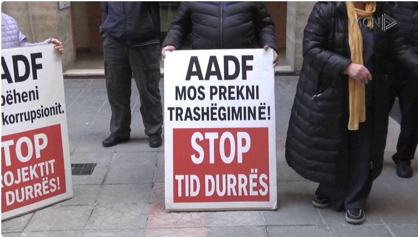 “Të anulohet projekti TID Durrës”. 74 familje të prekura, letër të hapur AADF-së