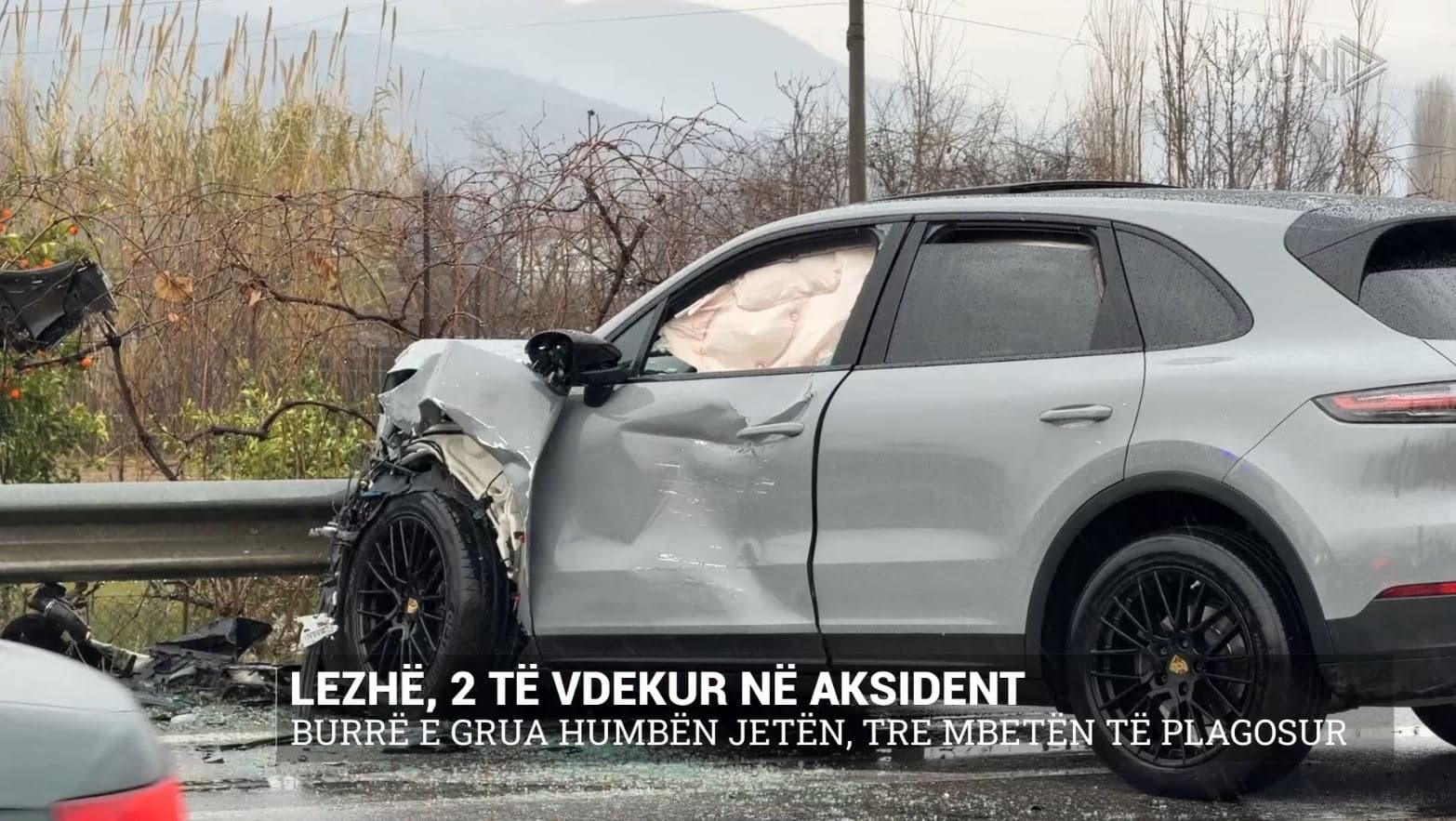 Lezhë, 2 të vdekur në aksident/ Burrë e grua humbën jetën, tre mbetën të plagosur (VIDEO)