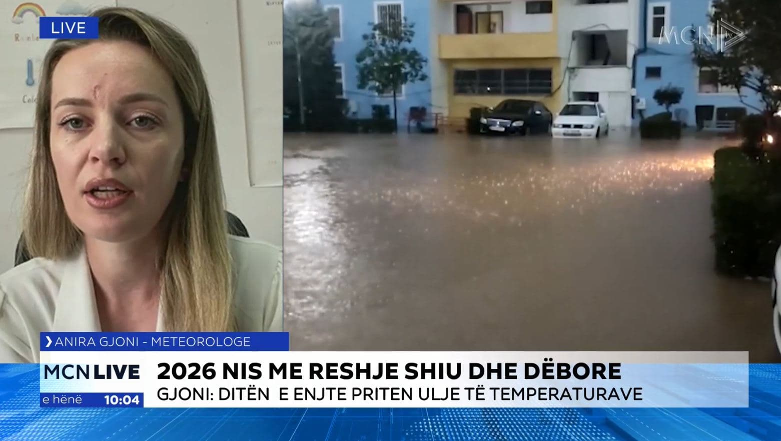 Reshje intensive në dy ditë, rrezik për daljen e lumenjve nga shtrati (VIDEO)