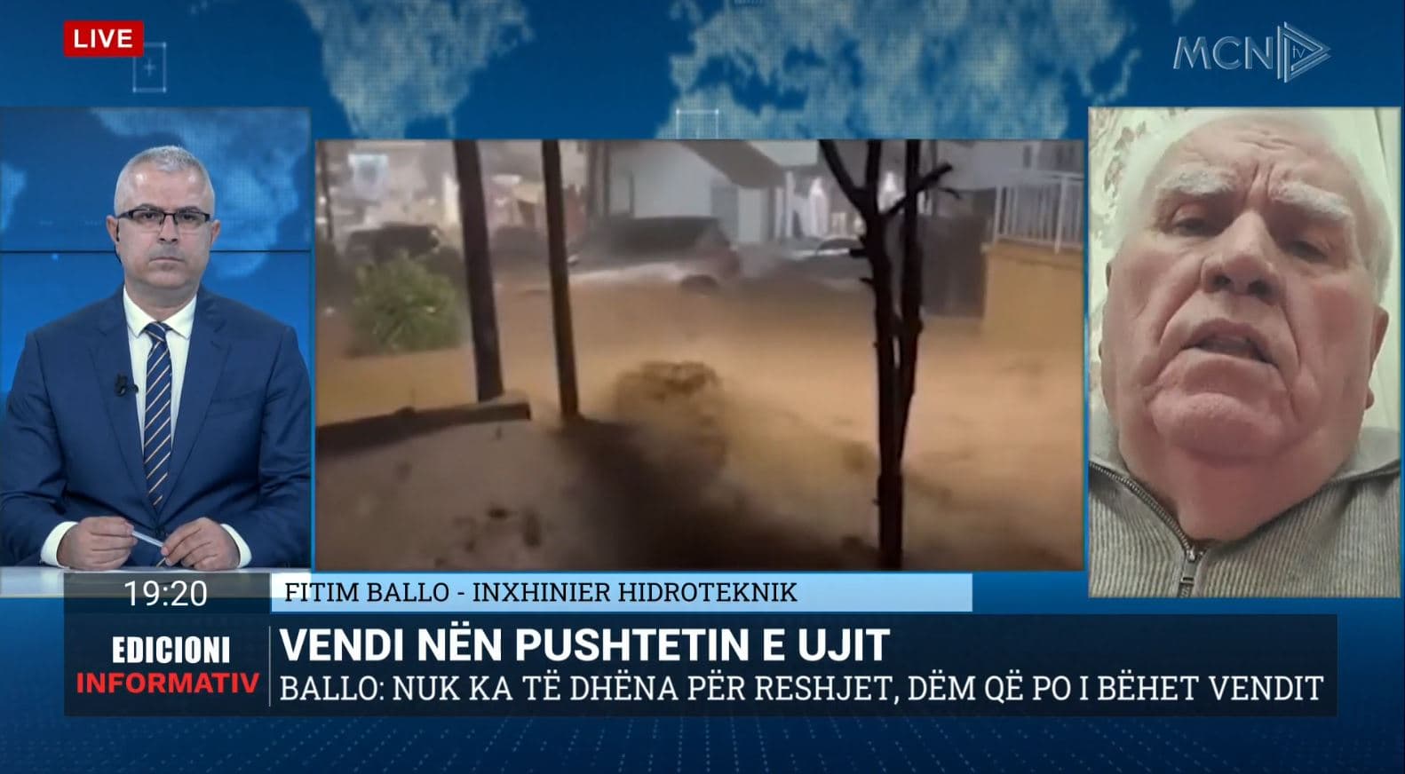 Ballo: Përmbytjet në Durrës prej gabimit njerëzor, janë bllokuar kanalet kulluese 