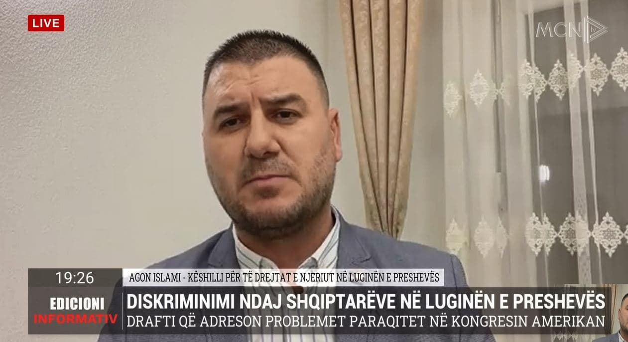 Diskriminimi i shqiptarëve në Luginën e Preshevës/ Islami: Theksi i rezolutës te pasivizmi i adresave. Presim të merret Pentagoni 