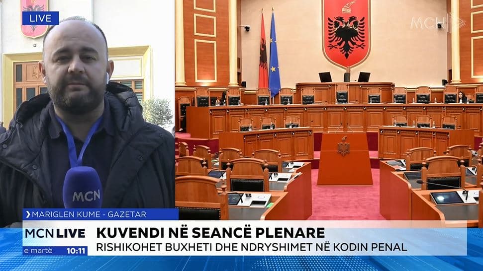 Kuvendi në seancë plenare/ Fokusi i opozitës dekriminalizimi i shpifjes në Kodin e ri Penal (VIDEO)