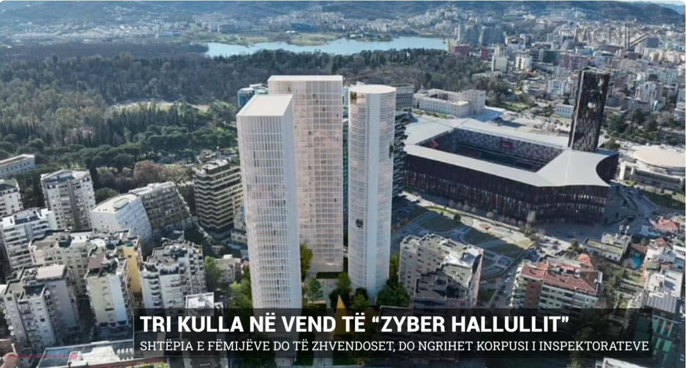 Tri kulla në vend të "Zyber Hallullit”. Ngrihet korpusi i inspektorateve