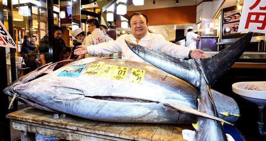 Ankandi në Japoni/ "Mbreti i tonit" paguan 2.8 milionë euro për një peshk 