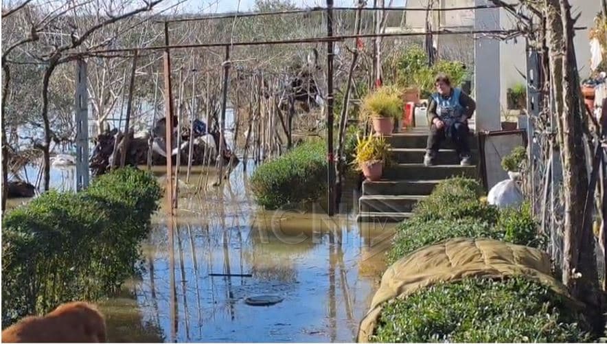   Lumi Shkumbin del nga shtrati në Thanasaj të Lushnjes, përmbyten 30 shtëpi