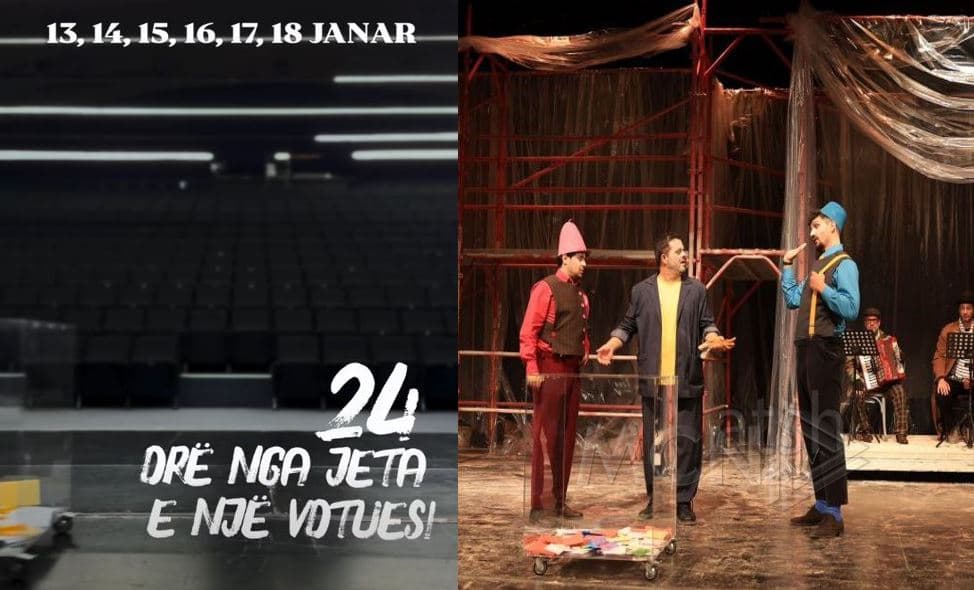 13-18 janar/ “24 orë nga jeta e një votuesi”, komedia premierë në skenën e Teatrit Kombëtar