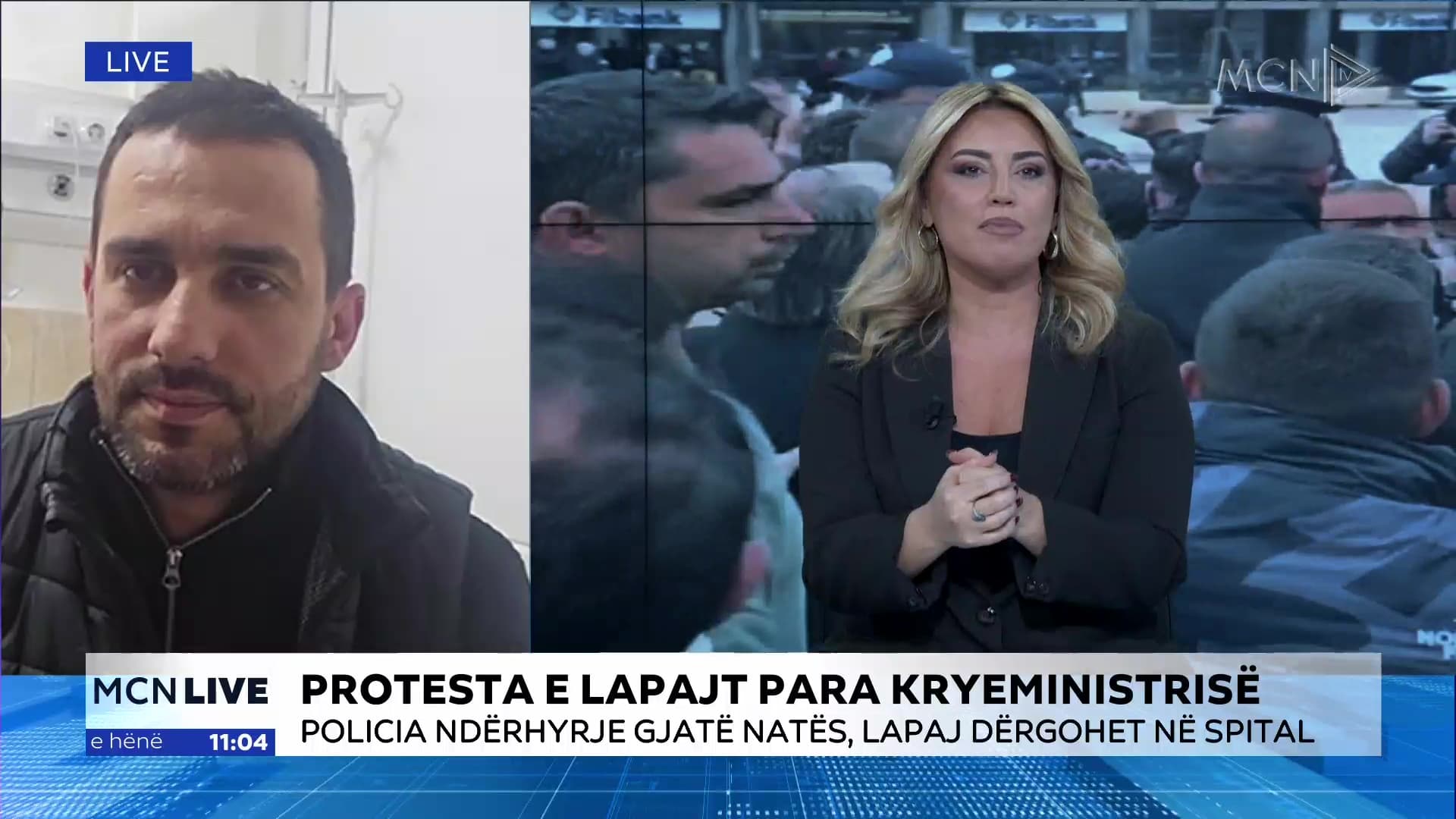 Lapaj: I shqetësoi shtimi i numrave, rikthehem që sot para Kryeministrisë. Nuk kemi dhunuar asnjë polic (VIDEO)