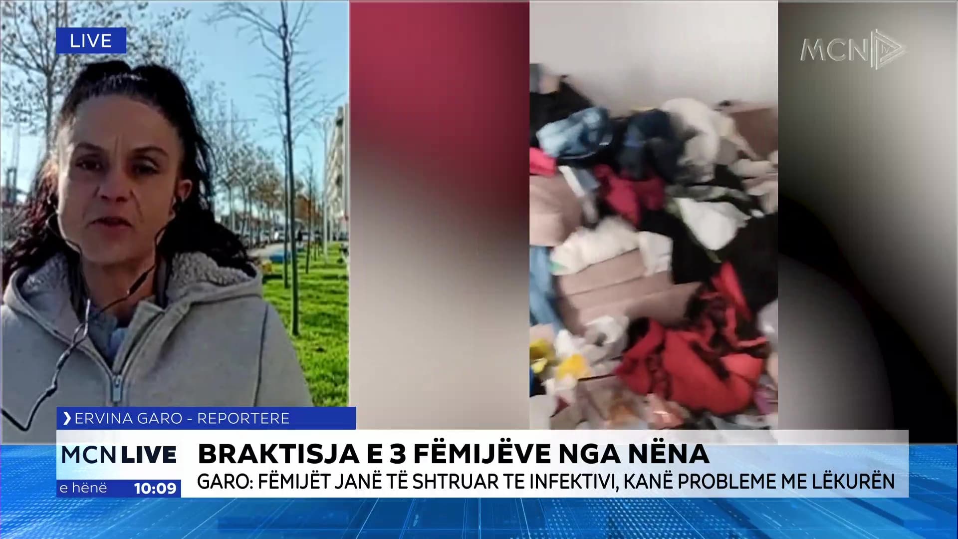 ‘Braktisja’ e tre fëmijëve nga nëna/ Garo: Janë shtruar në Spitalin Infektiv në Durrës, po ndiqen nga Qendra e Mbrojtjes së Fëmijëve