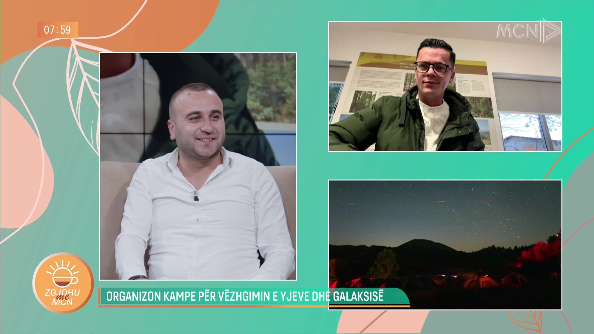 Kampet e hapura në Parkun Kombëtar të Shebenikut/ Guida Lyto Alliu dhe inxhinieri i pyjeve Fatos Koka, promovojnë lidhjen e veçantë me natyrën