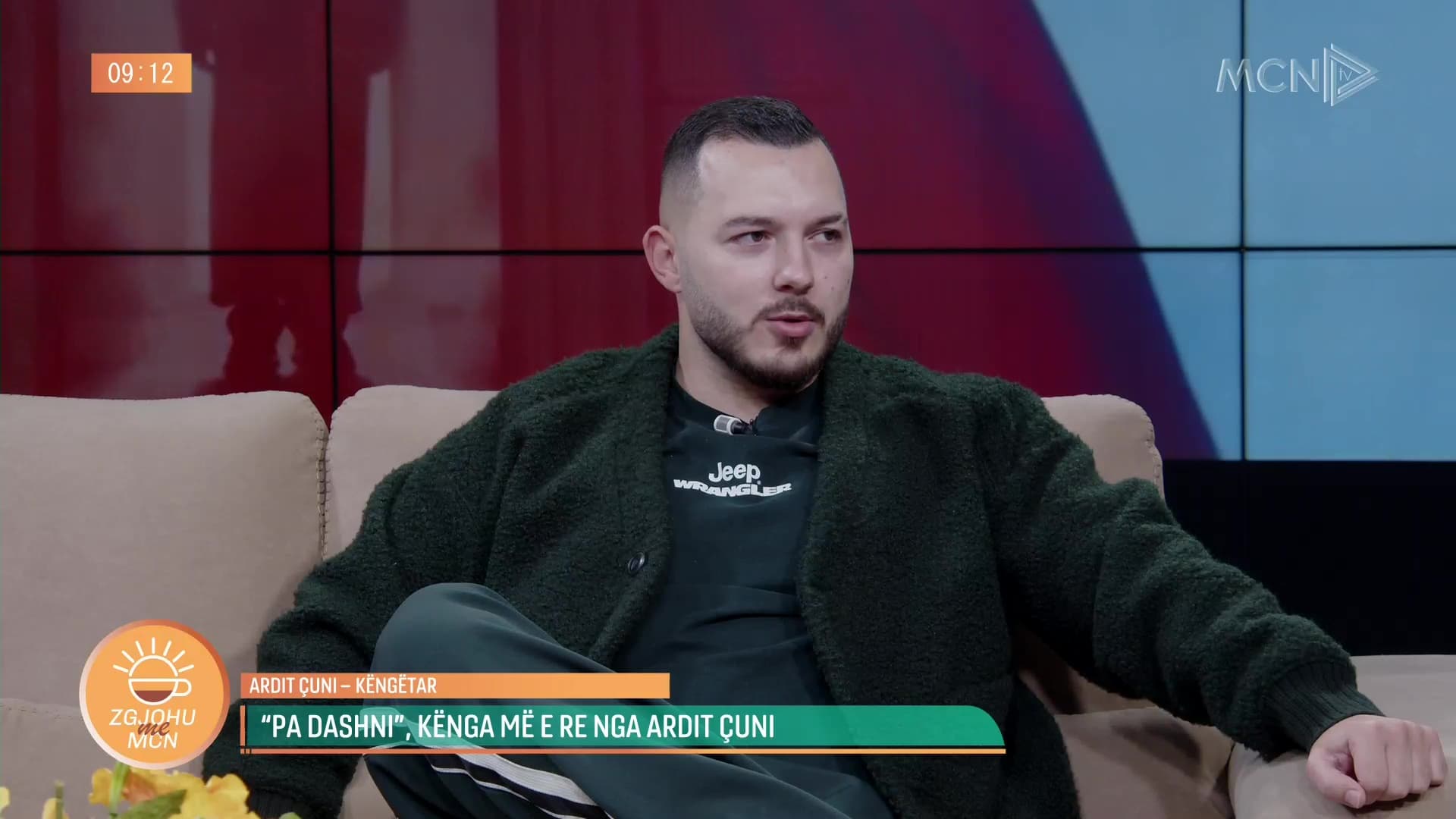“Pa dashni"/ Këngëtari Ardit Çuni zbulon detaje nga kënga e re dhe bashkëpunimin me Klodian Kodrën