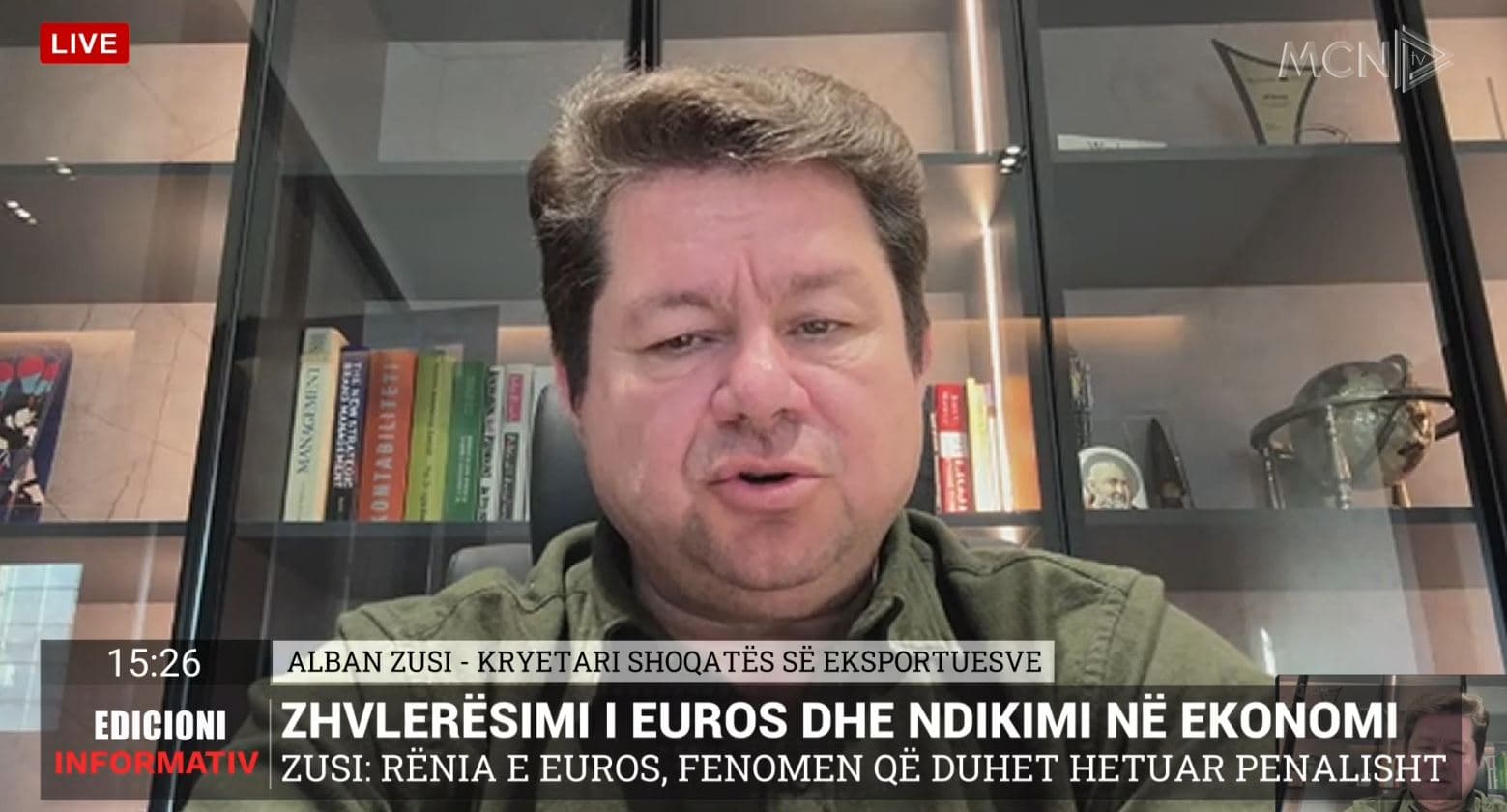 Zusi: Të hetohet penalisht zhvlerësimi i euros! Të merresh sot me eksport është vetëvrasje (VIDEO)
