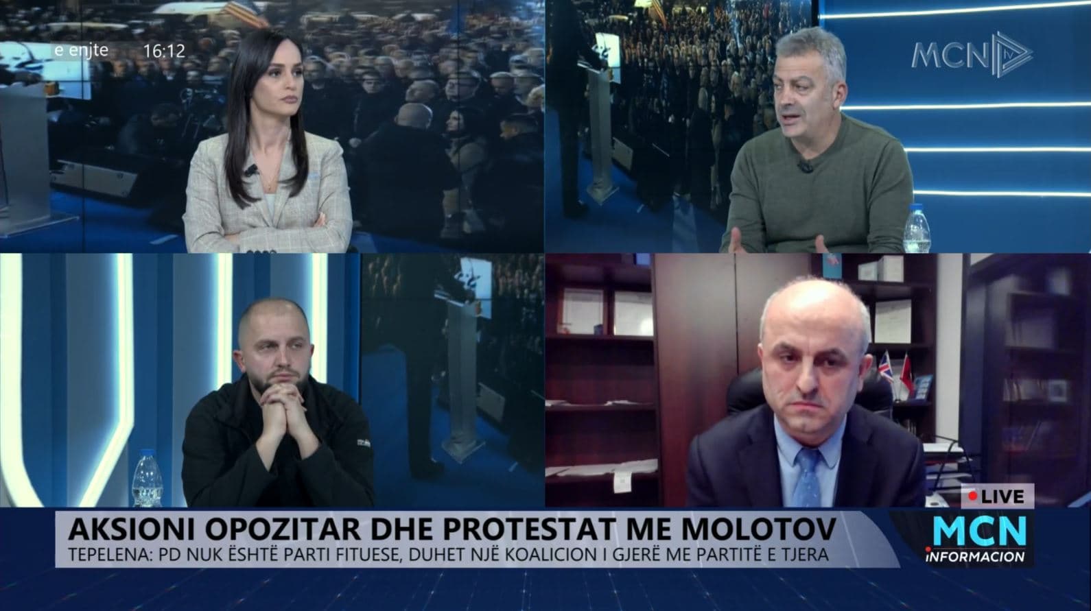 Protesta e opozitës/ Lika e Hasani: Koha e Berishës ka marrë fund. Tepelena: Duhet Kod i ri Zgjedhor 