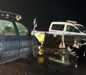 Trafik i rënduar nga Tuneli i Kërrabës drejt Librazhdit, aksident me dy të plagosur në Labinot Fushë