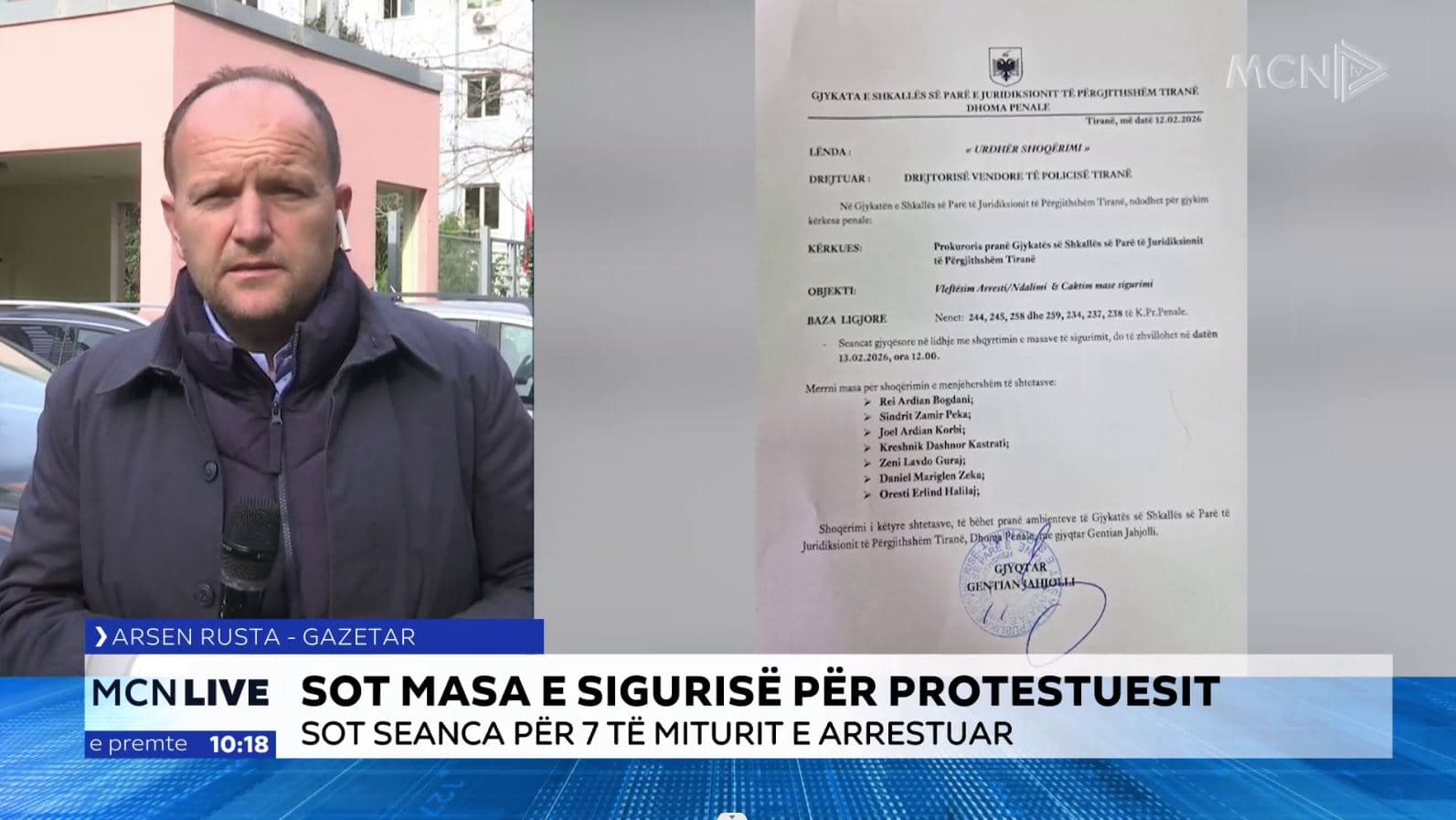 Protesta e opozitës/ Mbahet sot seanca për masat e sigurisë për të miturit e arrestuar (VIDEO)