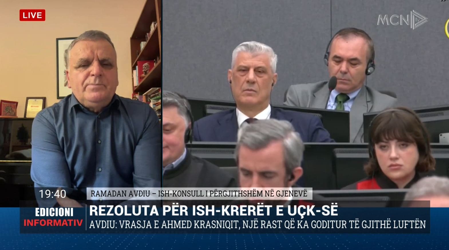 Rezolutë për ish-krerët e UÇK/ Avdiu: Maskaradë gjyqësore mbi provat e Serbisë