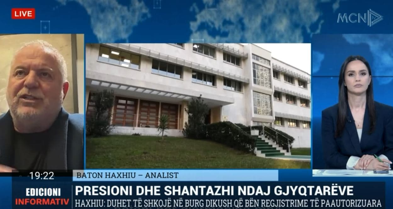 Dosja e AKSHI-t, Haxhiu: Nëse flasim për shantazh, i pari që duhet të shkojë në burg është Ergys Agasi  (VIDEO)
