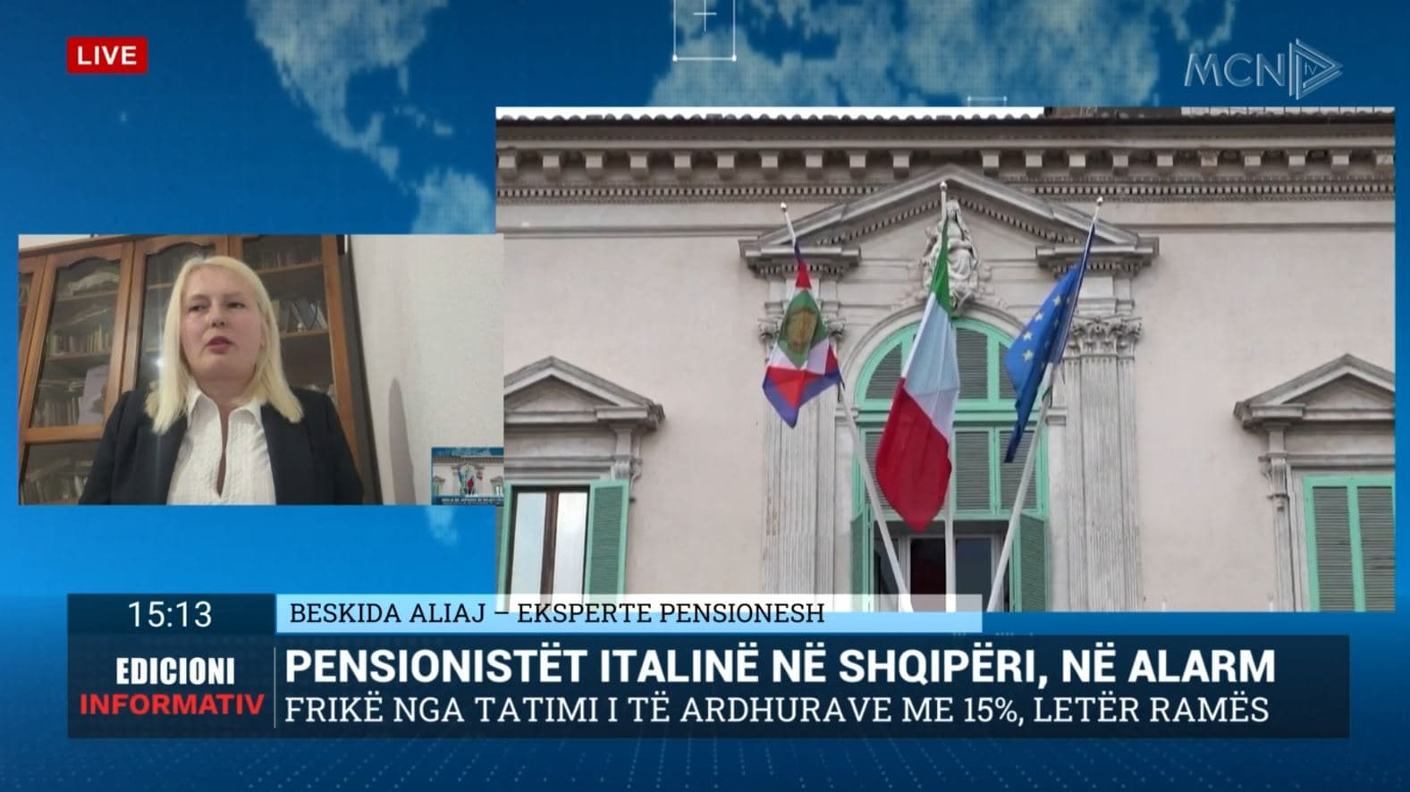 Tatimi 15%, Aliaj: Pensionistët italianë mund të zgjedhin Greqinë