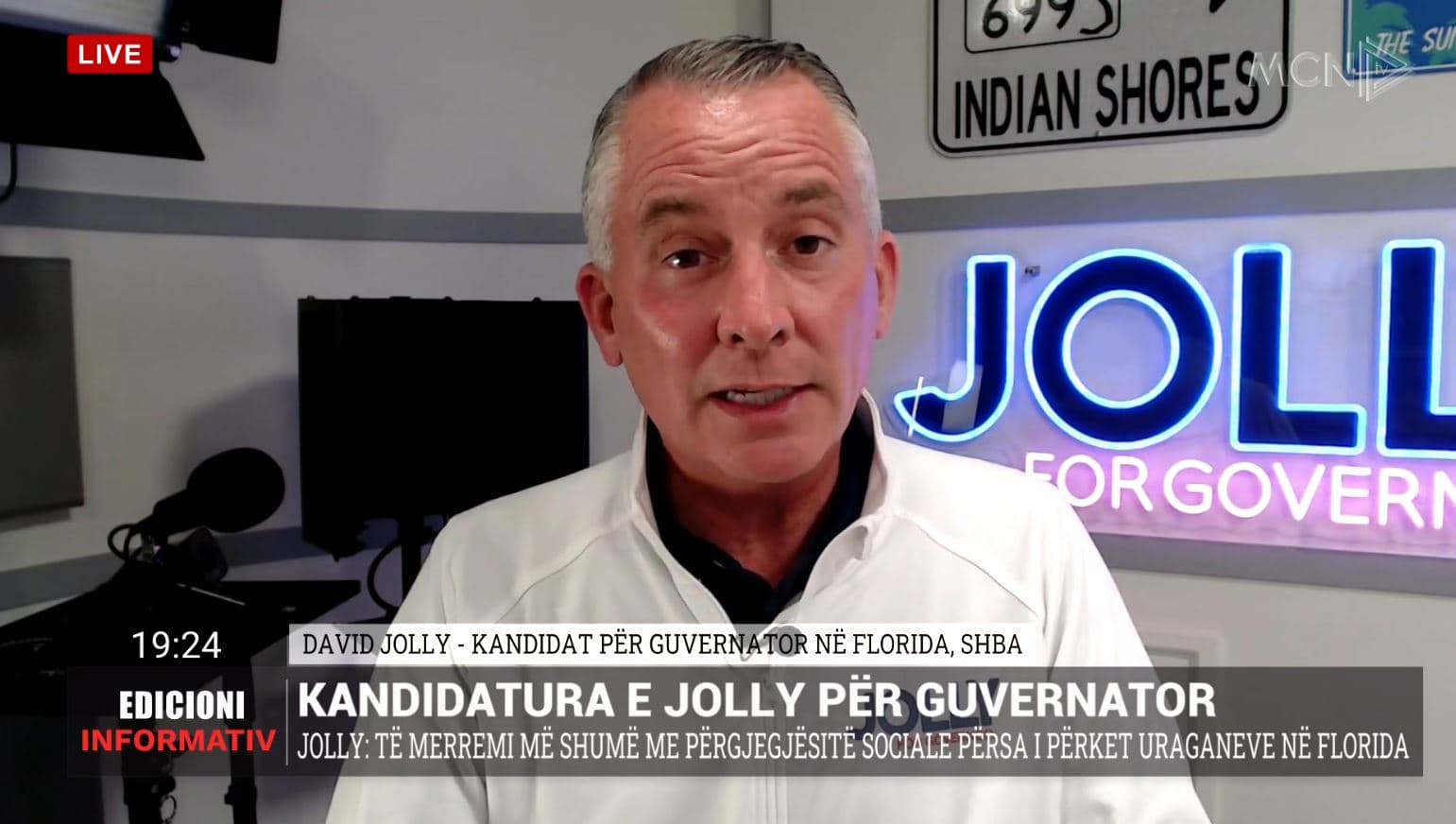 Kandidati për guvernator në Florida, David Jolly: Shteti duhet të mirëpresë sipërmarrjen shqiptaro-amerikane