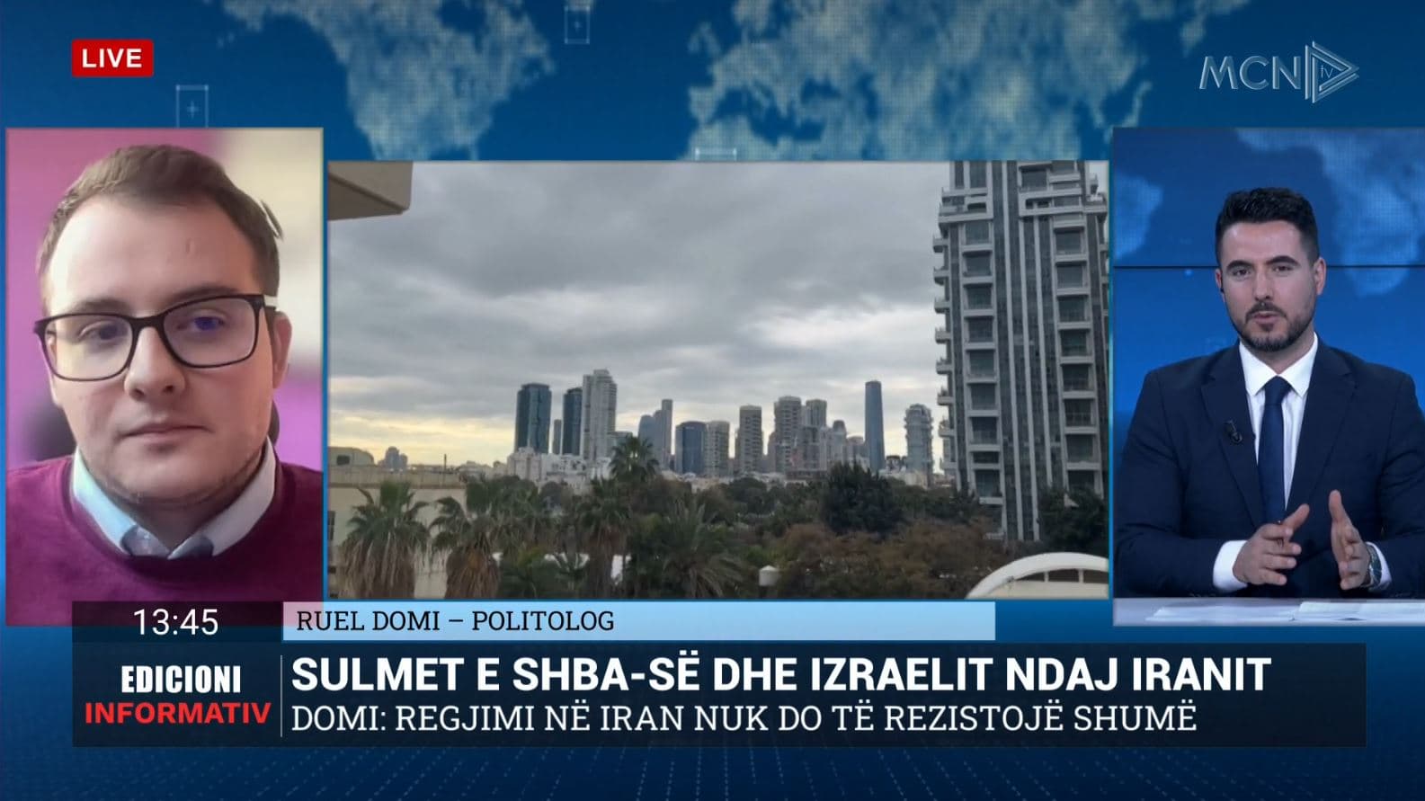 Domi: Regjimi në Iran nuk do të rezistojë gjatë, iranianët po festojnë rrëzimin e tij (VIDEO)