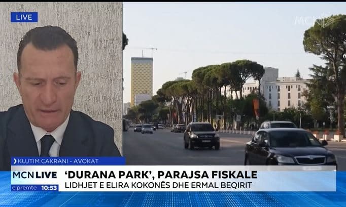 Cakrani: AKSHI kopshti i Ramës, Durana Park oaz i pastrimit të parave të korrupsionit qeveritar (VIDEO)