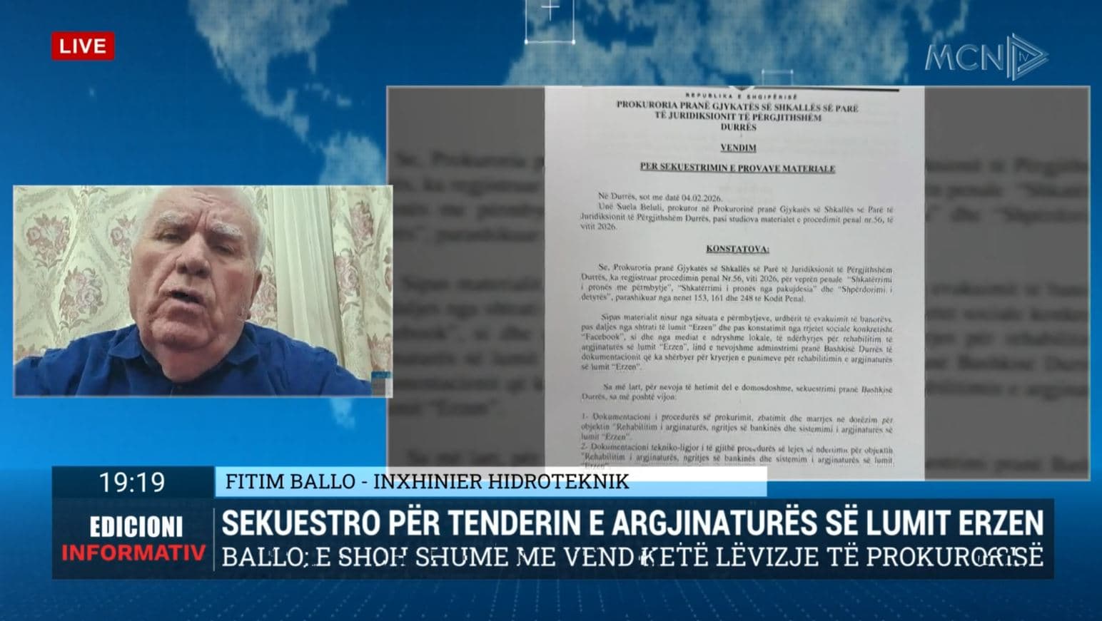 Përmbytjet/ Ballo: Çahen argjinaturat sepse ndërtojmë pa pasur matje dhe studime paraprake 