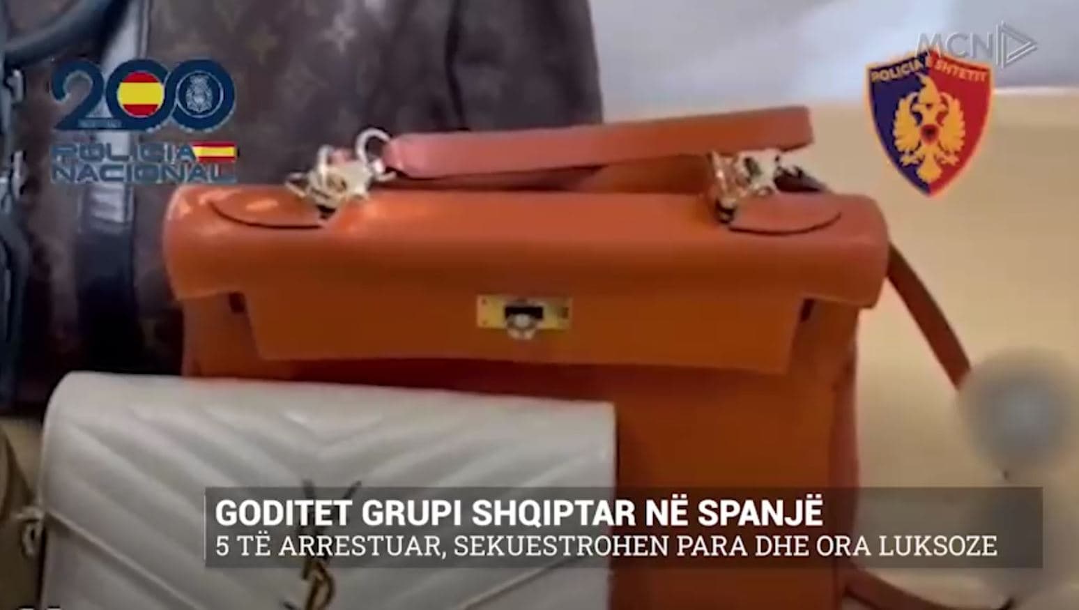 Goditet grupi shqiptar në Spanjë/ 5 të arrestuar, sekuestrohen para dhe ora luksoze (VIDEO)
