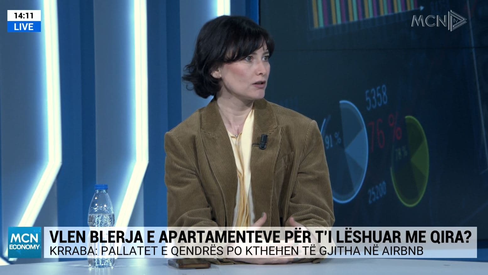 Krraba: Pallatet në qendër të Tiranës po kthehen të gjithë në AirBnb 